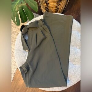 lululemon athletica Olive Noir Wide Leg Pants